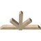 Ekena Millwork Kennewick Rough Sawn Timber Gable Bracket, Douglas Fir, 72"W x 39"H x 6"D x 6"F, 13/12 Pitch GBW072X39X0606KEN00RDF - alternate 5
